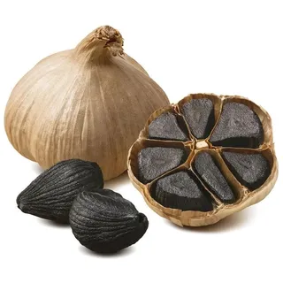 Hymor Schwarzer Knoblauch 3 Knollen Black Garlic aus Spanien 90 Tage fermentiert