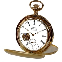RUHLA UMR Uhrenmanufaktur Ruhla Taschenuhr mit Kette 6474-2 Mechanic  NEU