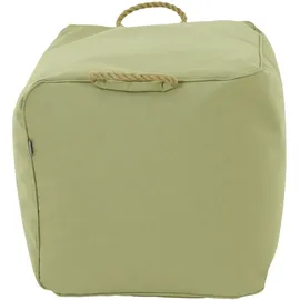 Siena Garden Sitz-Fußhocker Integral Kunststoff 46 x 48 x 46 cm Grün