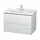 Duravit L-Cube Waschtischunterschrank, 2 Schubkästen, 820x558x469mm, LC626504040,