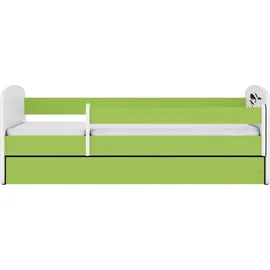 raumhirsch furniture Kinderbett Raumhirsch 80 x 180 cm Holzwerkstoff grün