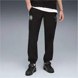 Puma Olympique Marseille Pumatech Woven Trainingshose Herren 35 - PUMA black/PUMA silver L