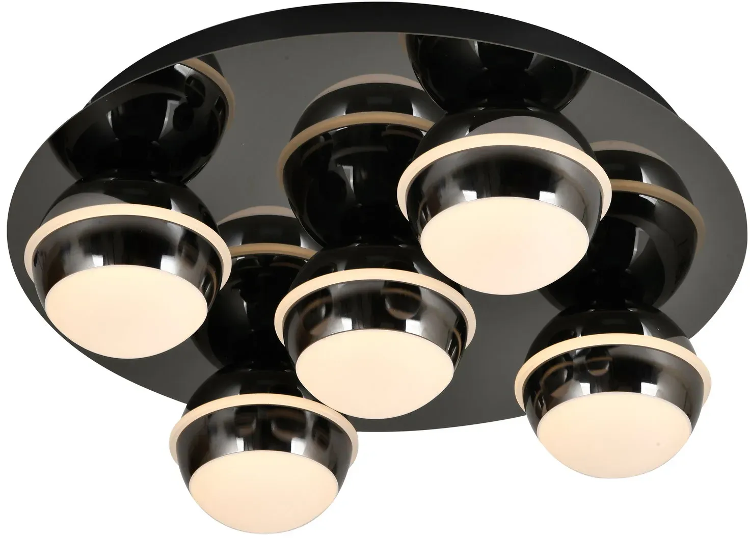 Geeti LED-Deckenleuchte BIARRITZ - B/H/T ca. 40.00x40.00x14.00