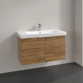 Villeroy & Boch Waschbeckenunterschrank 2 Türen 95 x 52 cm Kansas Oak