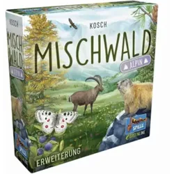 ASMODEE LOOD0064 Lookout Spiele Mischwald Alpin (Erweiterung)