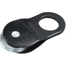 vidaXL Umlenkrolle Seilrolle für Forstseilwinde Offroad Seilwinde Seilzug Pulverbeschichteter Stahl Maximalbelastung 10 Tonnen 1-15mm