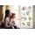 KOMAR Fensterbild Frozen Springday Bubbles - Größe 30 x 30 cm, 2 Bogen - Fenstersticker, Disney, Kinderzimmer, Babyzimmer, Frozen, Bunt
