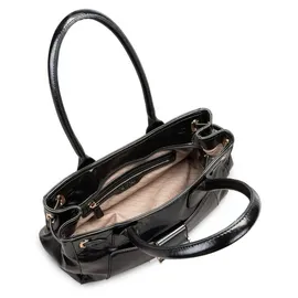 L.Credi Sandri Schultertasche Polyurethan Black
