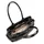 L.Credi Sandri Schultertasche Polyurethan Black