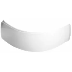 Frontschürze für tiefe Duschwannen 80x80cm, Höhe 37,5cm, weiss