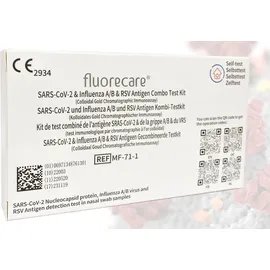 microprofit biotech Fluorecare SARS-CoV-2, & Influenza A/B + RSV Antigen Schnelltest 1 Stück
