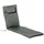 Outsunny Liegenauflage Gartenliege mit Kopfkissen 198 x 53 x 5 cm Grau