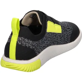 Keen Unisex-Child KNX Knit DS Sneakers, Black/Evening Primrose, 32/33