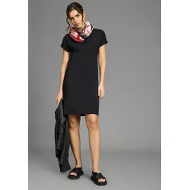FLASHLIGHTS Sommerkleid Schwarz/Bordeaux 50