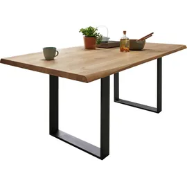 Musterring Esstisch 100 x 76 x 220 cm schwarz