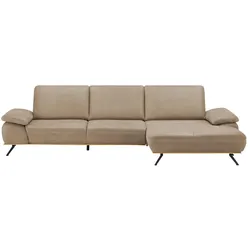 meinSofa Elementgruppe  Fiona ¦ braun ¦ Maße (cm): B: 322 H: 89 T: 187.0