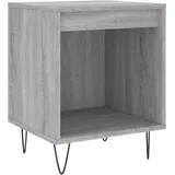 vidaXL Nachtschrank Grau Sonoma 40 x 35 x 50 cm Grau