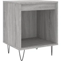 vidaXL Nachtschrank Grau Sonoma 40 x 35 x 50 cm Grau