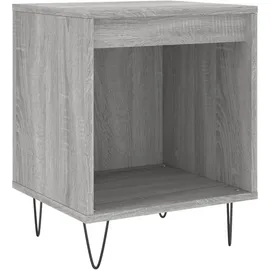 vidaXL Nachtschrank Grau Sonoma 40 x 35 x 50 cm Grau