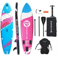 CITYSPORTS Stand Up Paddle Set 320 x 80 x 15 cm pink