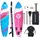 CITYSPORTS Stand Up Paddle Set 320 x 80 x 15 cm pink