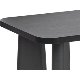Beliani Esstisch 180 x 75 x 90 cm schwarz