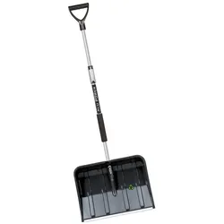 Schneeschaufel Alpe 50 Eco Telescopic, Schneeschieber mit Teleskopstiel, verstellbar, 49x(122-160cm)