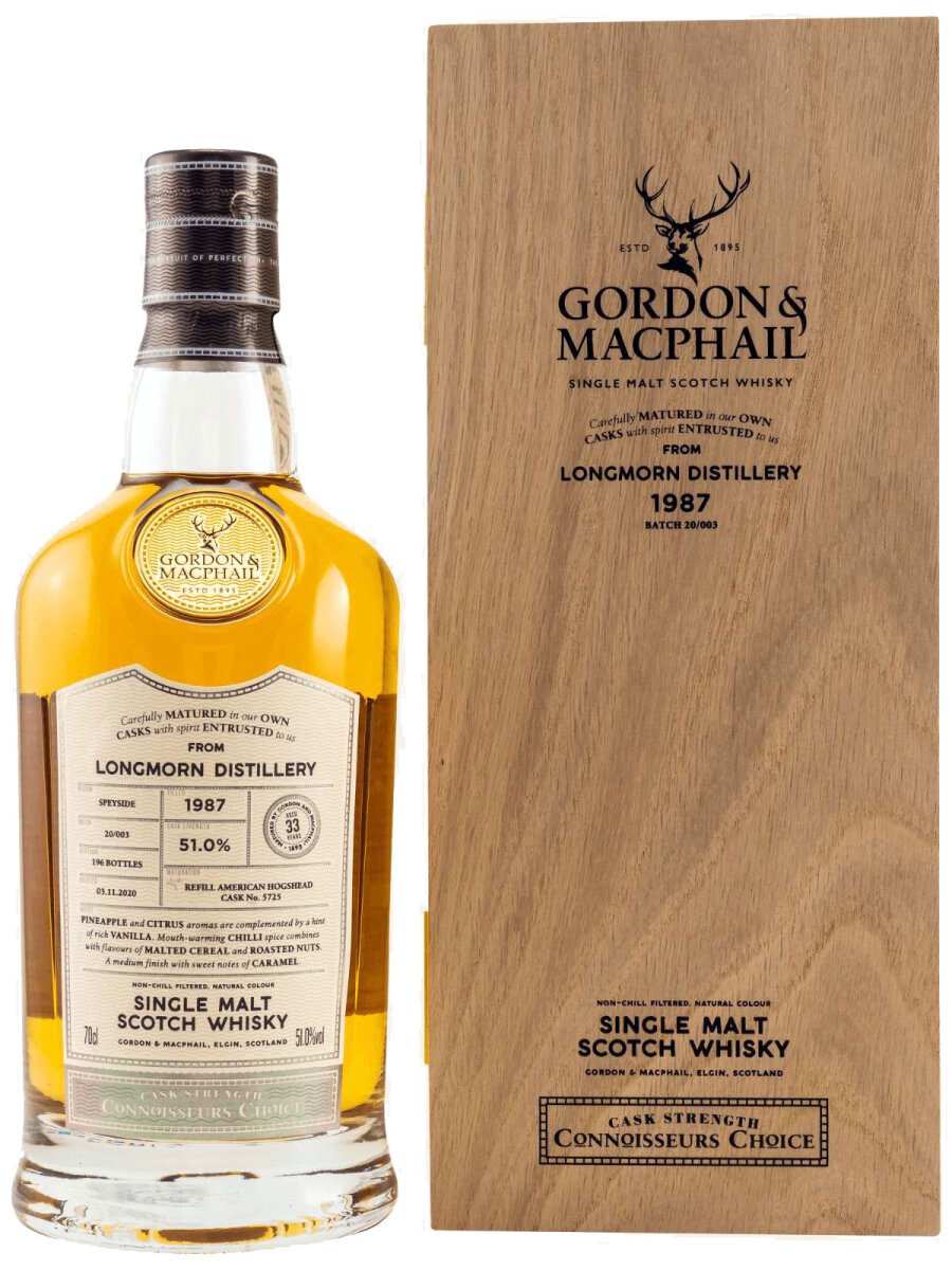 Longmorn 33 Jahre - Gordon & MacPhail - Connoisseurs Choice -...