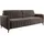 exxpo - sofa fashion Schlafcouch Mikrovelours 3-Sitzer Braun