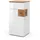 Vicco Eden Midischrank 40 x 84 x 37 cm Weiß