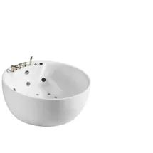 aea Runde Badewanne Whirlpool 180 x 60 cm (1-tlg)