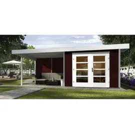 Weka Designhaus 126 B 5,90 x 3,00 m rot