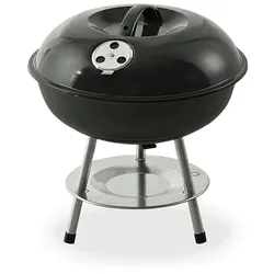 Freistehender Grill Ø35,5X40Cm 3 Beine. Farbe Schwarz Edm