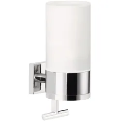tesa DELUXXE Seifenspender mit Wandhalterung, Accessoires, chrom