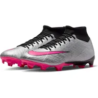 Nike Mercurial Superfly 9 Academy XXV FG/MG Fußballschuhe Herren 060 - metallic silver/hyper pink-black-volt 44