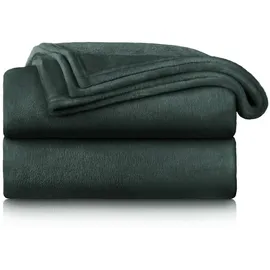 Blumtal Kuscheldecke 270 x 230 cm Grün
