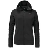 Schöffel Fleecejacke "Fleece Hoody Style Blaueis WMS" in black | Gr.: 46