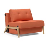 INNOVATION LIVING Schlafsessel Cubed 90 Eiche Stoff Rust