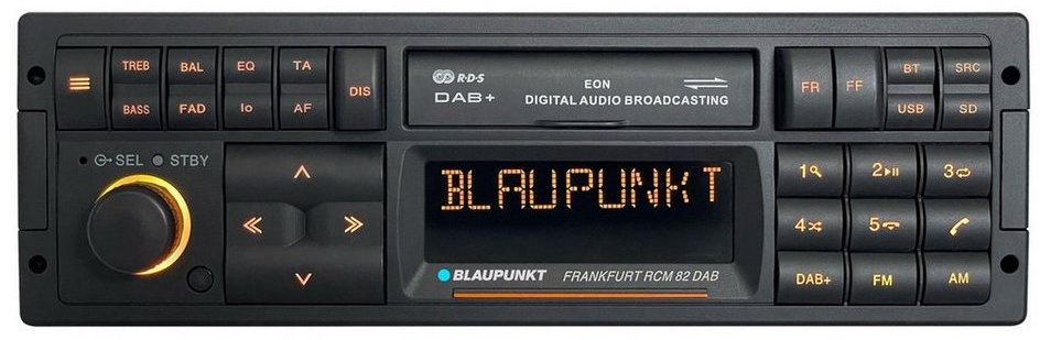Blaupunkt Frankfurt RCM 82 DAB Retroradio Bluetooth DAB SD iPod AUX-IN Autoradio
