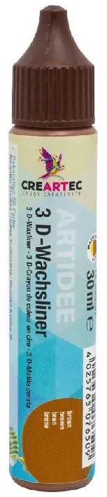 3D-Wachsliner 30 ml braun/schoko