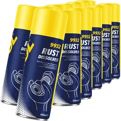 12x450ml Mannol Rust Dissolver 9932 Rostlöser Kriechöl Multifunktionsöl Öl Spray: Mn9932