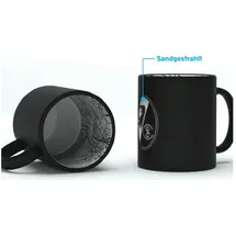 SC Freiburg SC Tasse Rag sandgestrahlt
