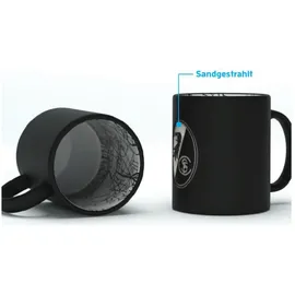 SC Freiburg SC Tasse Rag sandgestrahlt