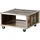 Massivmoebel24 Couchtisch Altholz mehrfarbig 80 x 80 x 42 cm