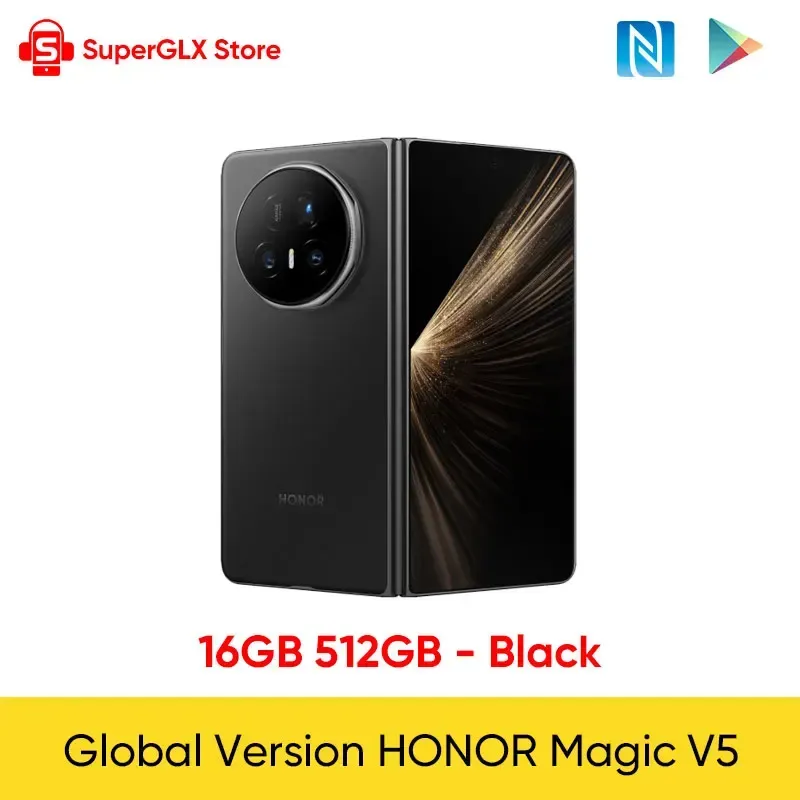 HONOR Magic V5 Global Version 5G faltbares Smartphone Snapdragon 8 Elite 7,95