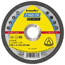 KLINGSPOR Trennscheibe Z 960 TX 125x1 mm 25 Stück