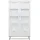 Finori Vitrine 100 x 186 x 40 cm Weiß