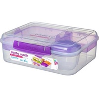 Sistema Bento Lunch 21690, Kunststoff, mit Joghurtbecher, 1,65 L