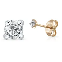 Diamonds by Ellen K. Ohrstecker 585/- Gelbgold Brillant gelb 0,1