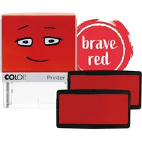 Colop 2 COLOP Stempelkissen Nio School brave red 14,1